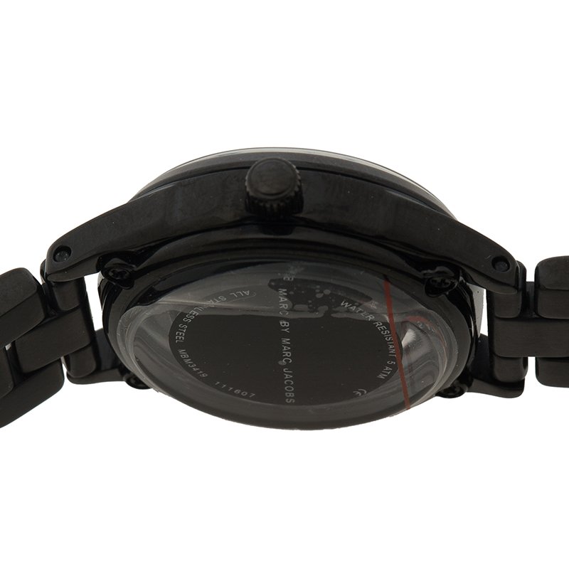 Marc By Marc Jacobs MBM3419 Black Stainless Steel Women's Watch
