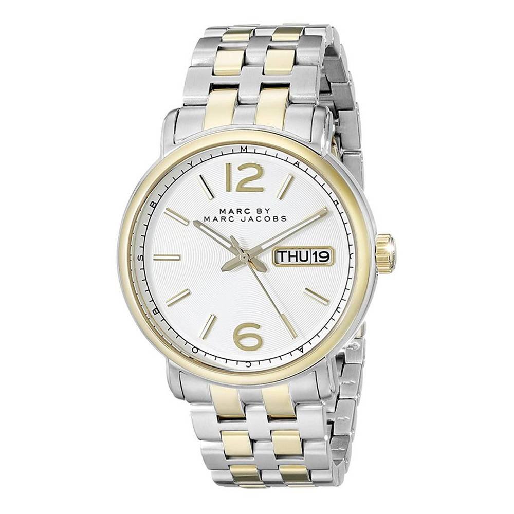 Marc by Marc Jacobs MBM5079 Fergus Gold-Tone And Silver-Tone Men's Watch