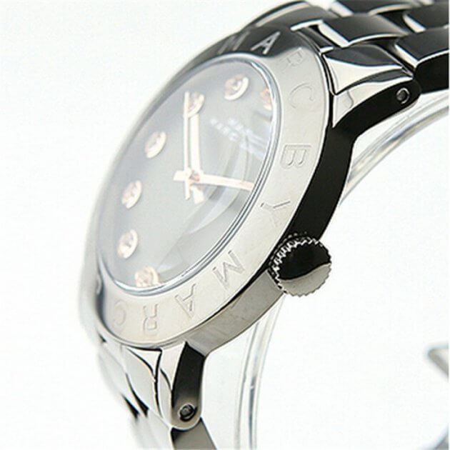 Marc By Marc Jacobs MBM8596 Rock Crystal Black Stainless Steel Women's Watch