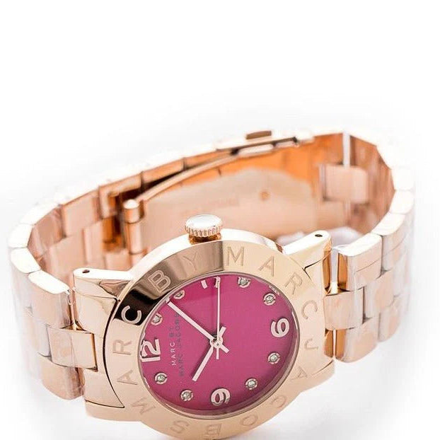 Marc By Marc Jacobs MBM8618 Amy Brown Rose Gold Classic Women's Watch