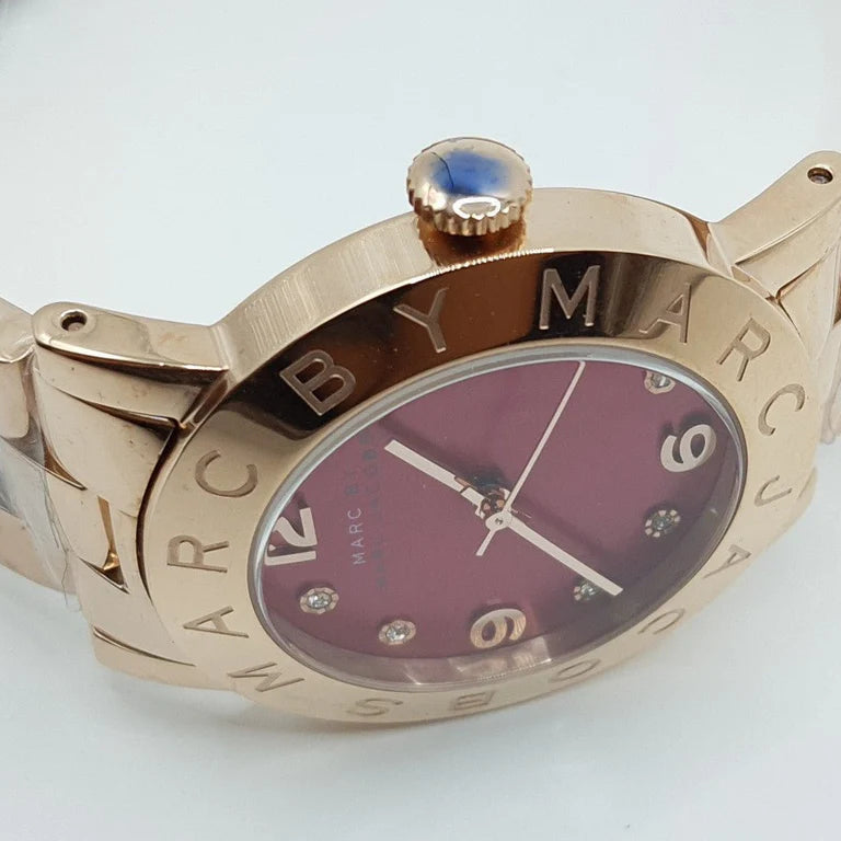 Marc By Marc Jacobs MBM8618 Amy Brown Rose Gold Classic Women's Watch