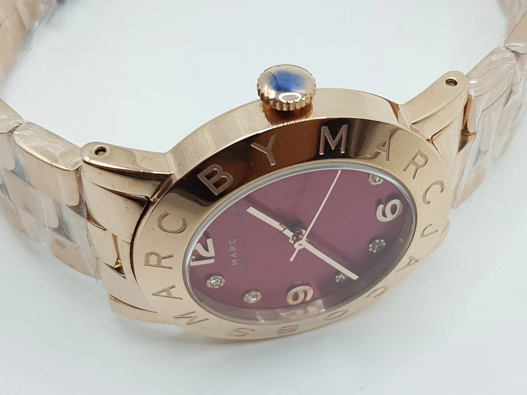 Marc By Marc Jacobs MBM8618 Amy Brown Rose Gold Classic Women's Watch