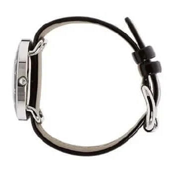 Marc Jacobs MBM1163 Amy Kiss Graphic Dial Black Leather Women's Watch