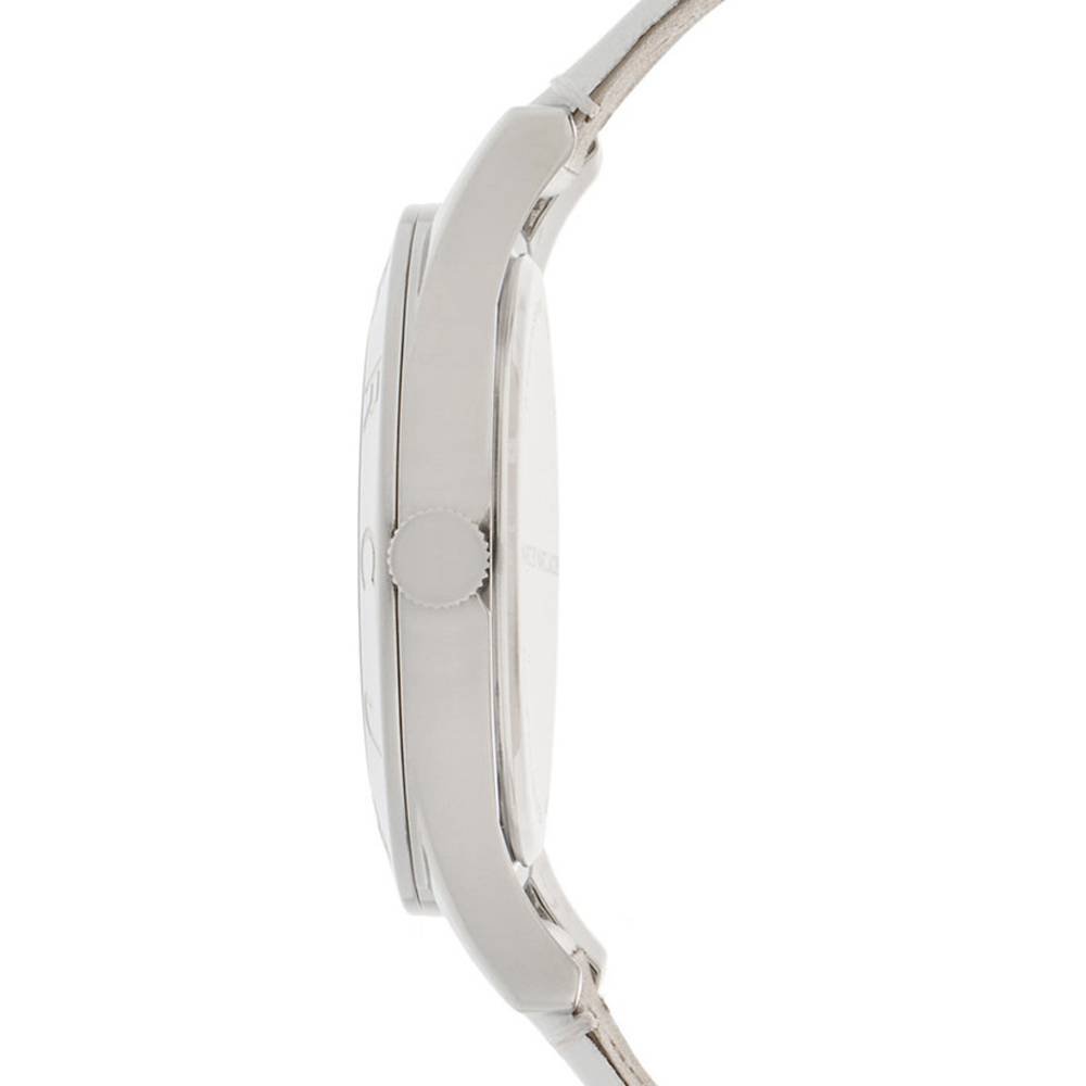 Marc Jacobs MBM1200 Blade White Leather Strap White Dial Women's Watch