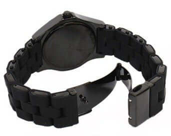 Marc Jacobs MBM2529 Pelly Black Bracelet With Red Mark Women's Watch