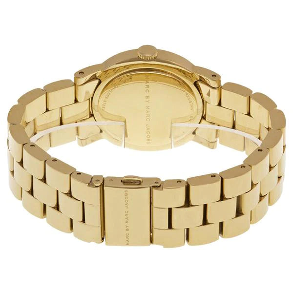 Marc Jacobs MBM3056 Amy White Dial Gold Women's Watch