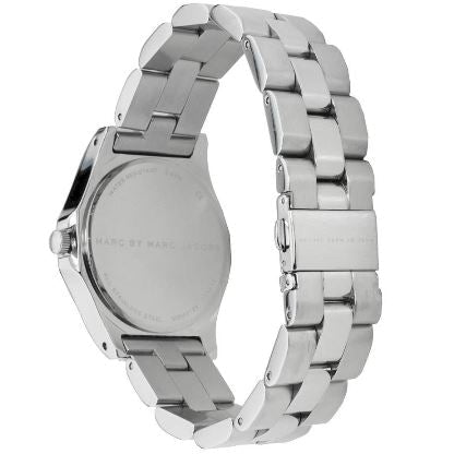 Marc Jacobs MBM3125 Blade White Dial Sliver Stainless Steel Women's Watch