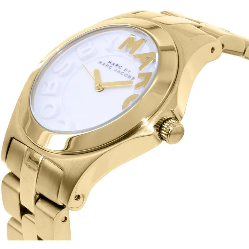 Marc Jacobs MBM3134 Rivera Gold-Tone Stainless Steel Women's Watch