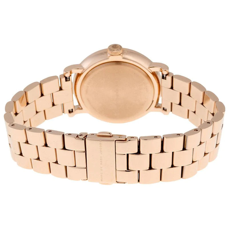 Marc Jacobs MBM3244 Gold White Dial Women's Watch