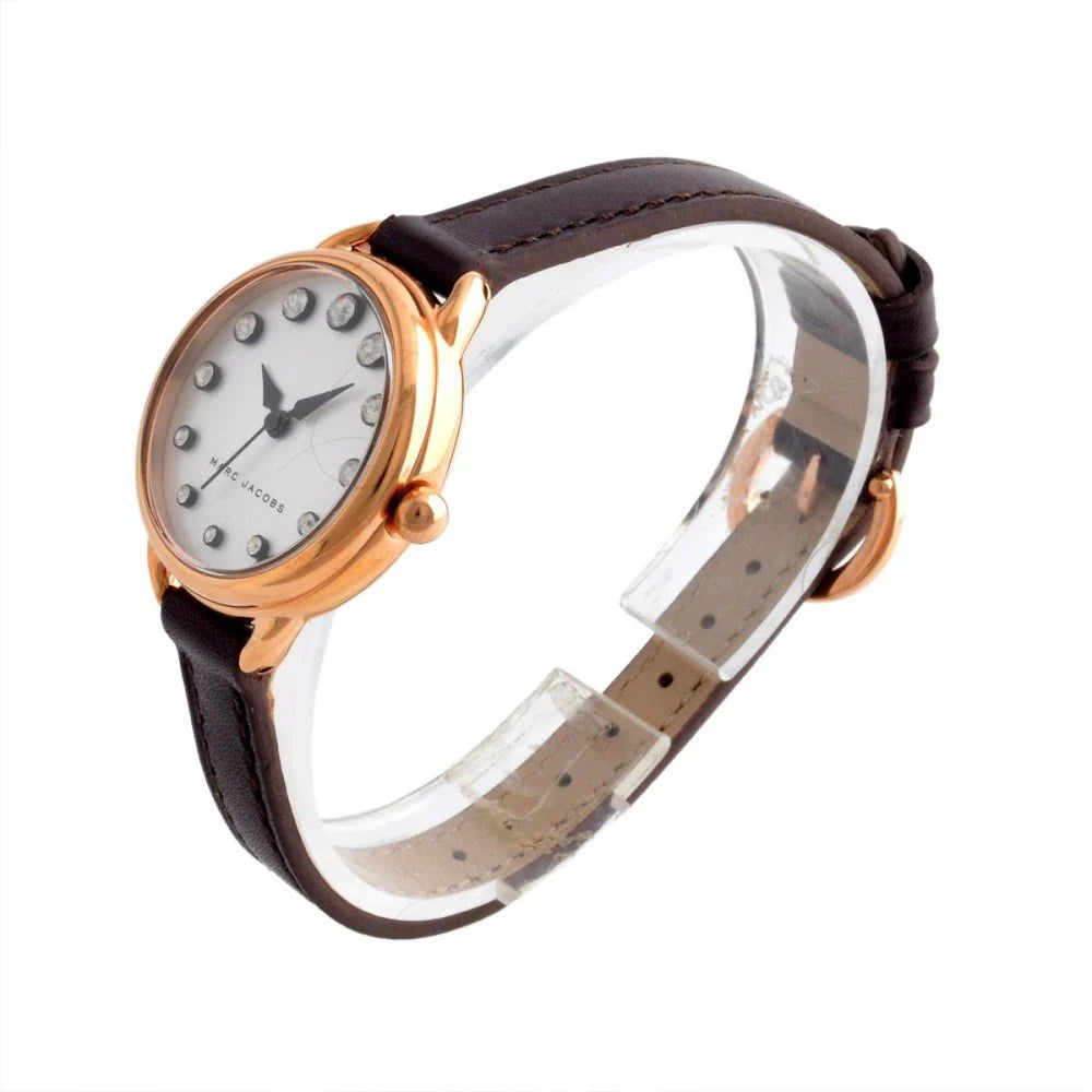 Marc Jacobs MJ1481 Betty Brown Leather Strap Women's Watch