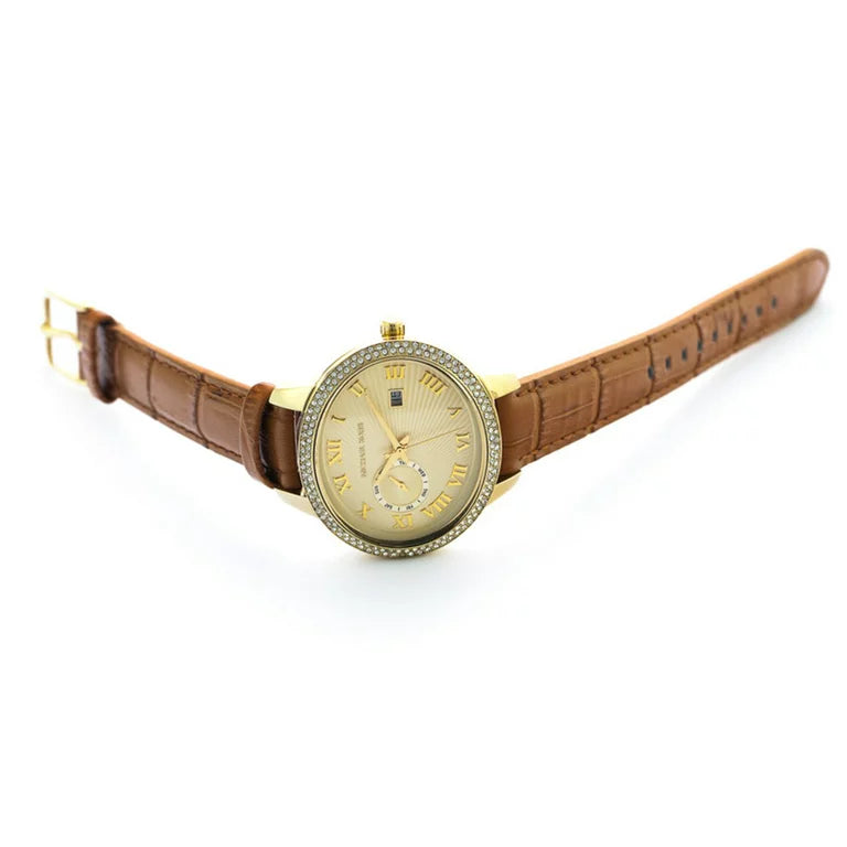 Michael Kors MK2428 Whitley Gold Dial Women's Watch