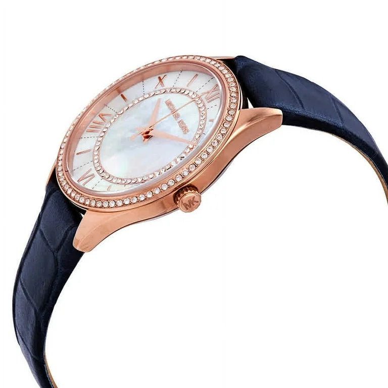 Michael Kors MK2757 Lauryn Crystal Mother of Pearl Dial Women's Watch