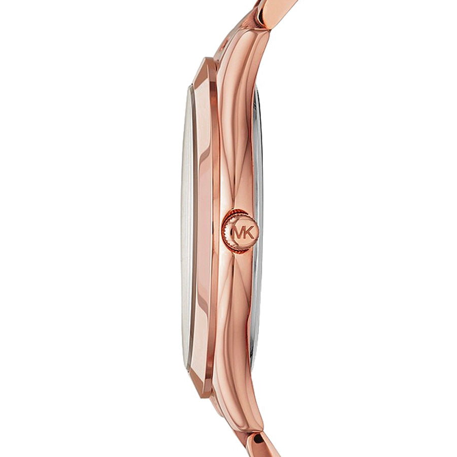 Michael Kors MK3197 Slim Runway Rose Gold Dial Women's Watch