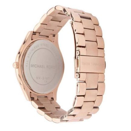 Michael Kors MK3293 Slim Runway Rose Gold Women's Watch