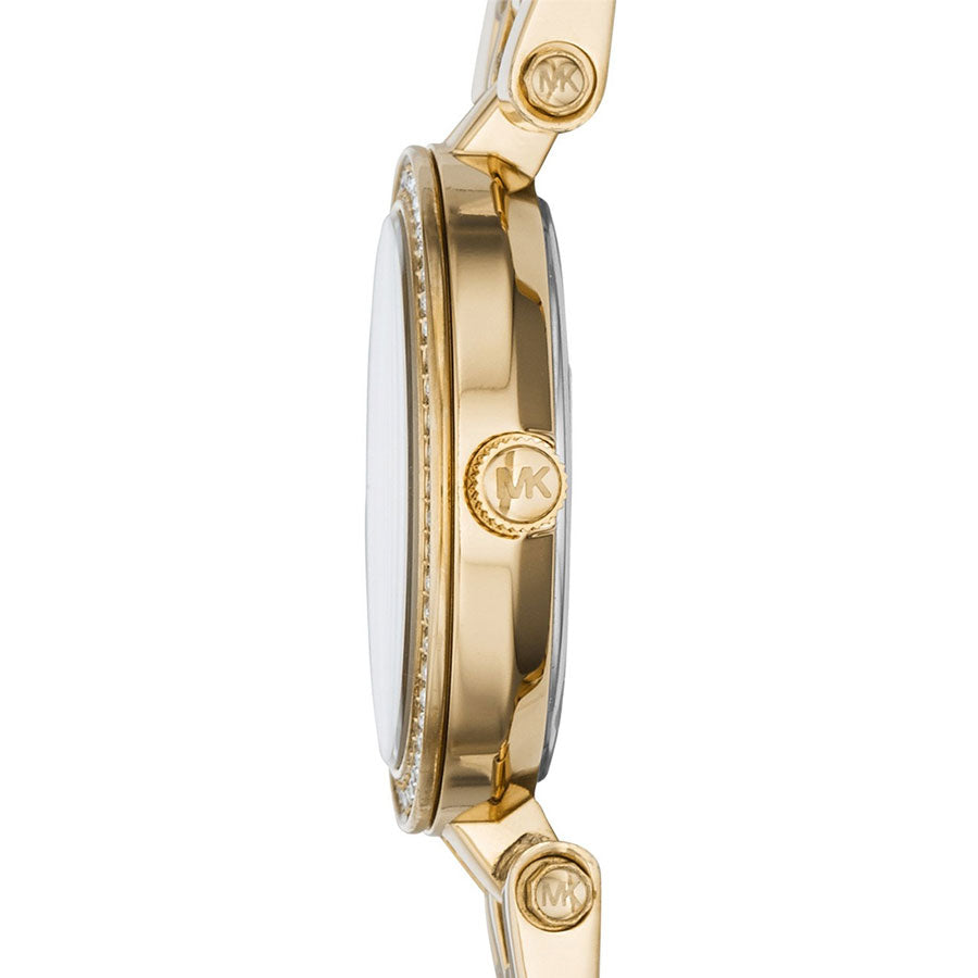Michael Kors MK3295 Mini Darci Beige Dial Gold-tone Women's Watch