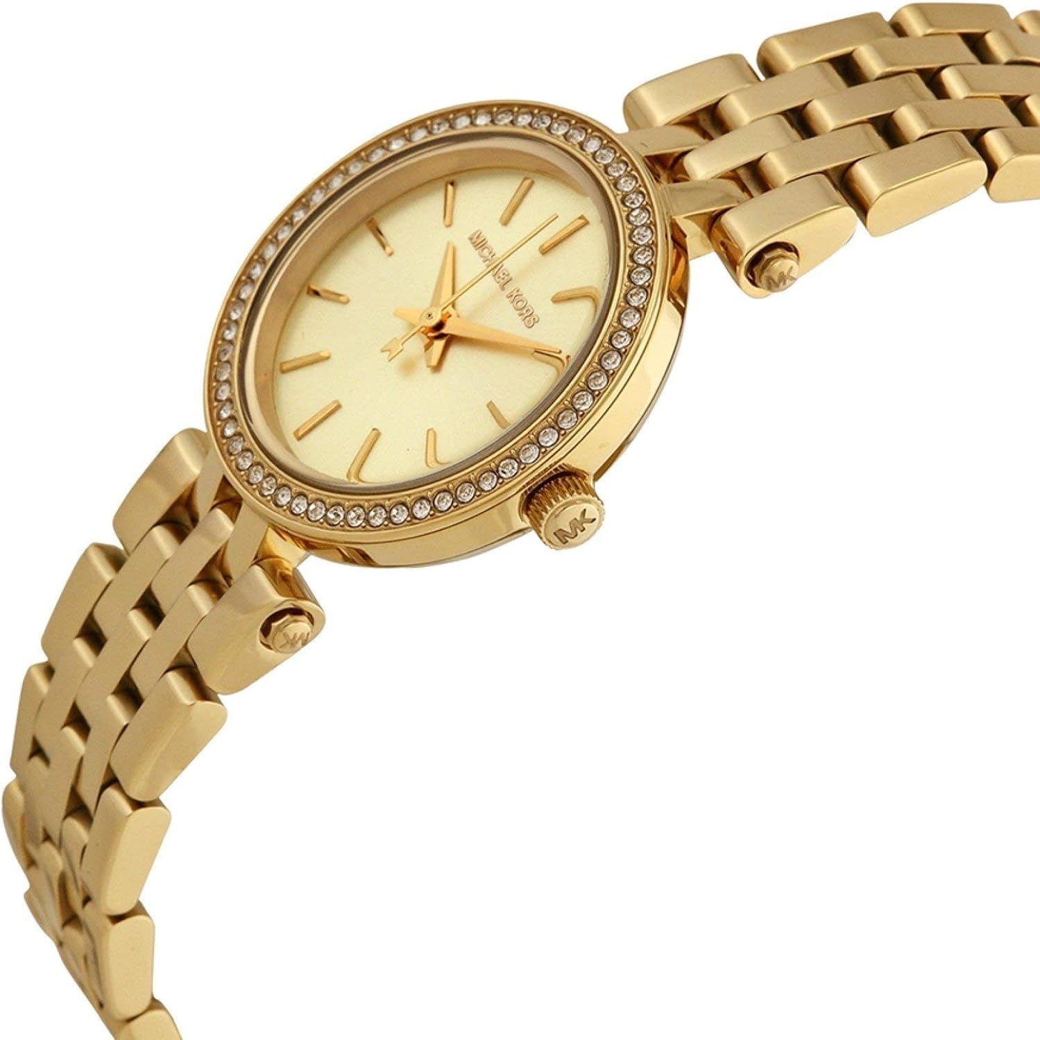 Michael Kors MK3295 Mini Darci Beige Dial Gold-tone Women's Watch