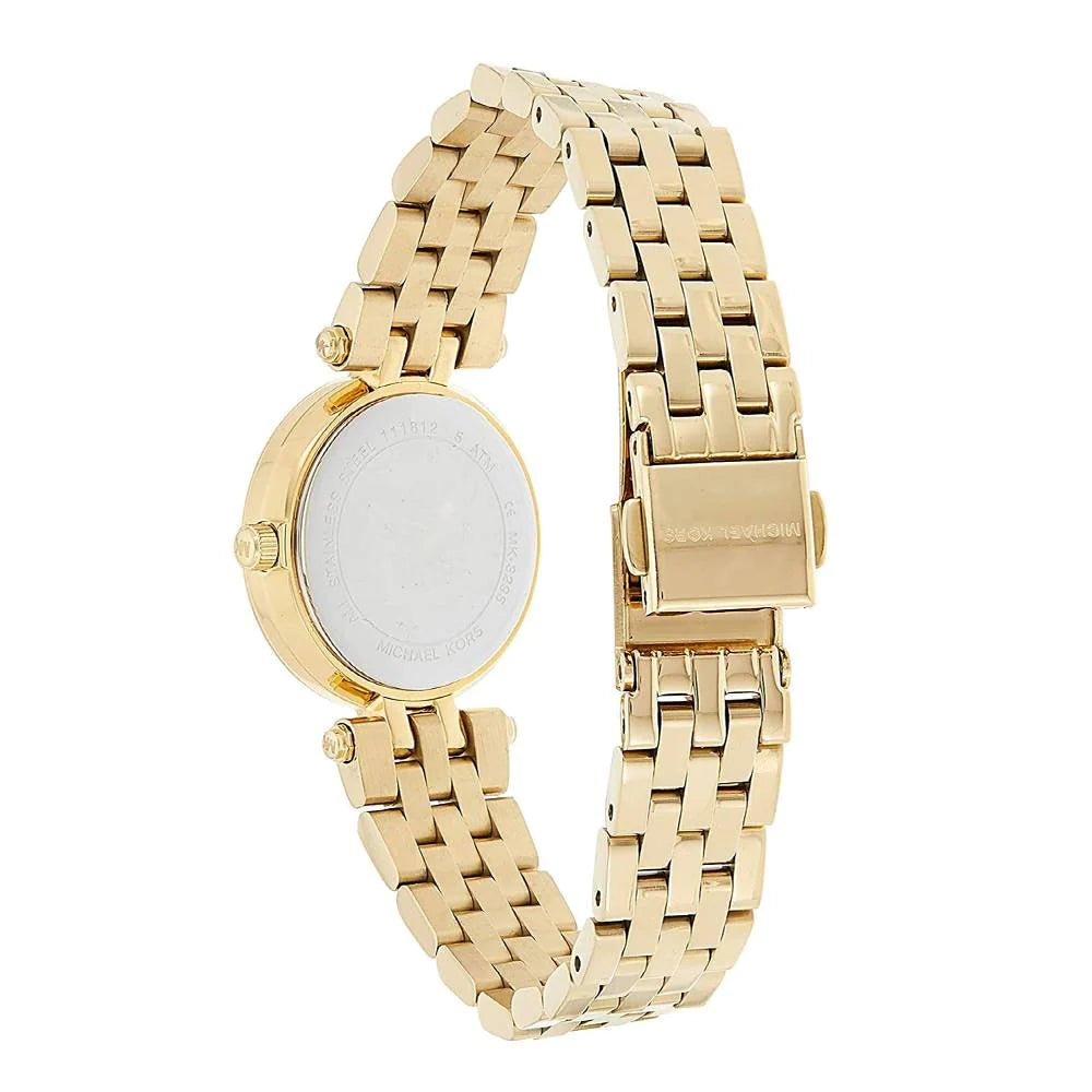 Michael Kors MK3295 Mini Darci Beige Dial Gold-tone Women's Watch