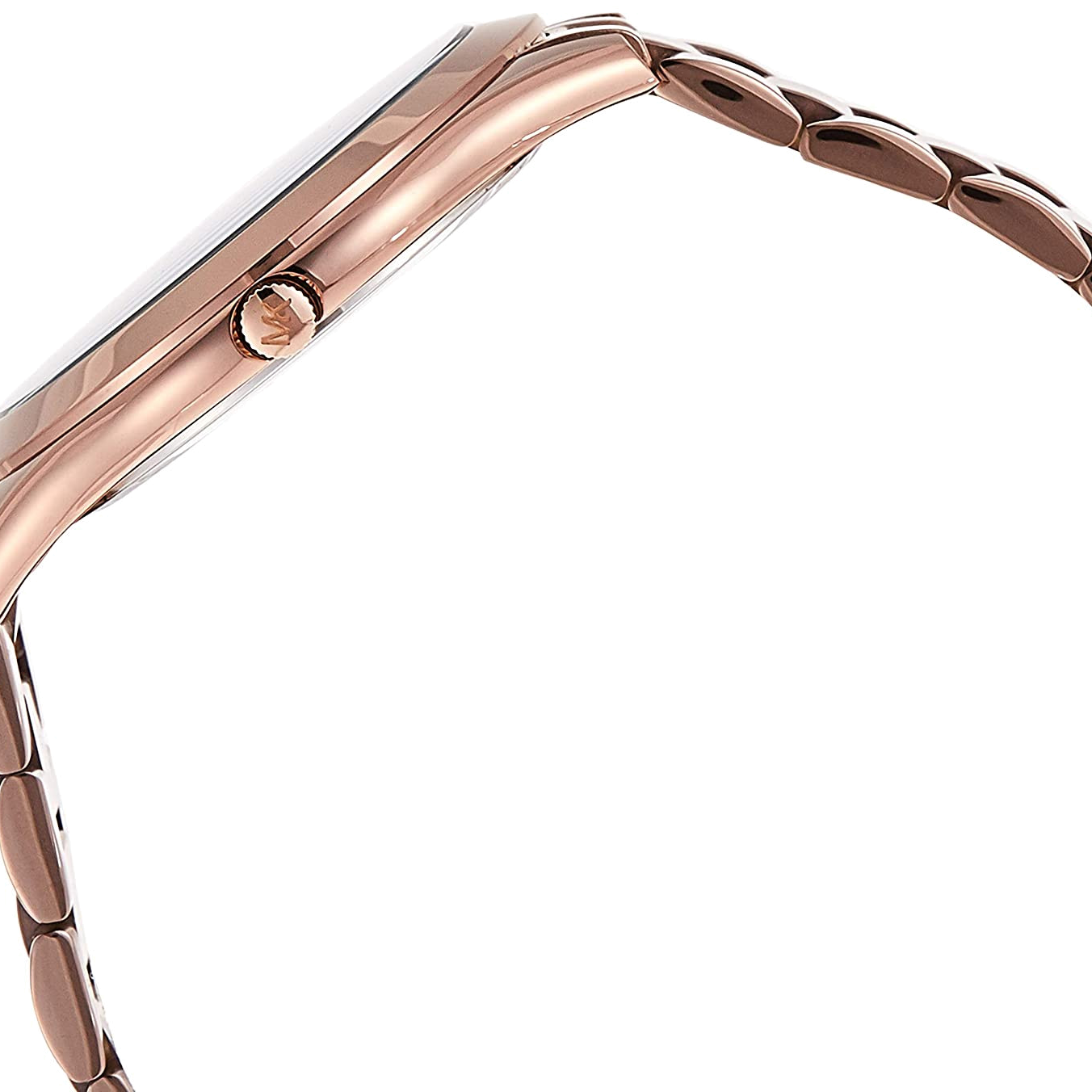 Michael Kors MK3418 Slim Runway Brown Dial Dress Women's Watch