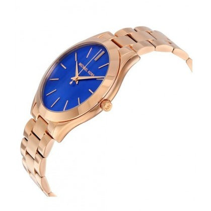 Michael Kors MK3494 Slim Runway Blue Dial Women's Watch