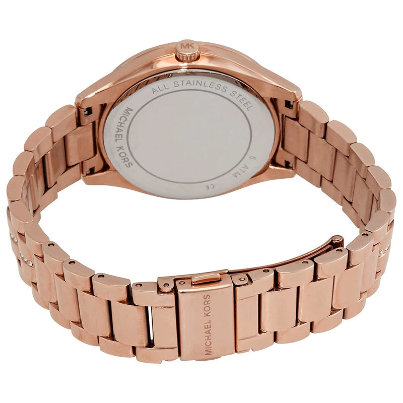 Michael Kors MK3723 Lauryn Crystal Quartz Black Dial Women's Watch