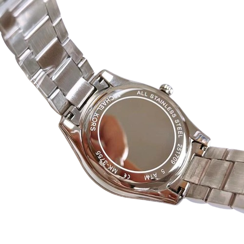 Michael Kors MK3755 Lauryn Silver colored Steel Women's Watch