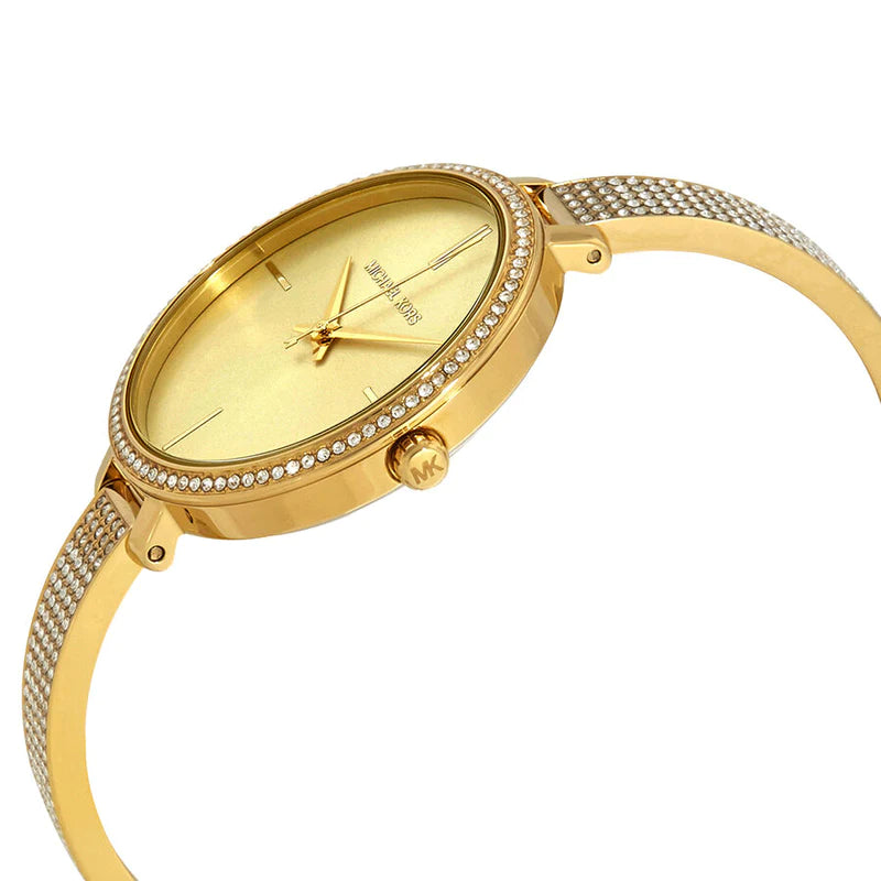 Michael Kors MK3784 Jaryn Crystal Gold Sunray Dial Women's Watch