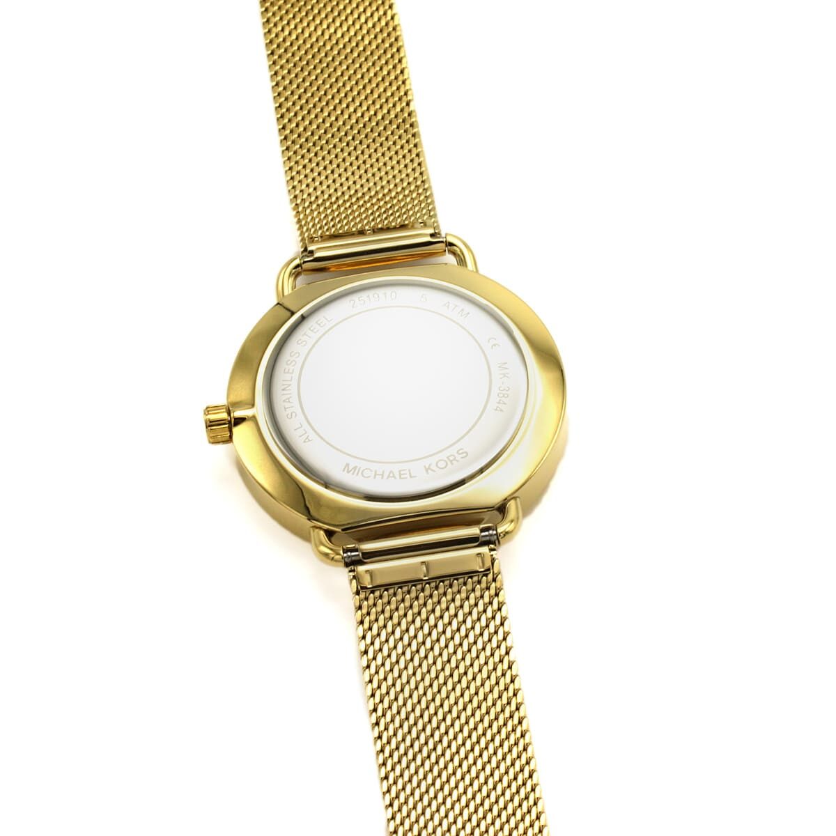 Michael Kors MK3844 Porita Gold Dial Women's Watch