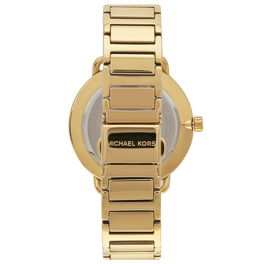 Michael Kors MK3852 Portia Pave Gold Dial Women's Watch