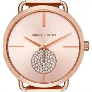 Michael Kors MK3853 Portia Crystal Rose Gold Dial Women's Watch