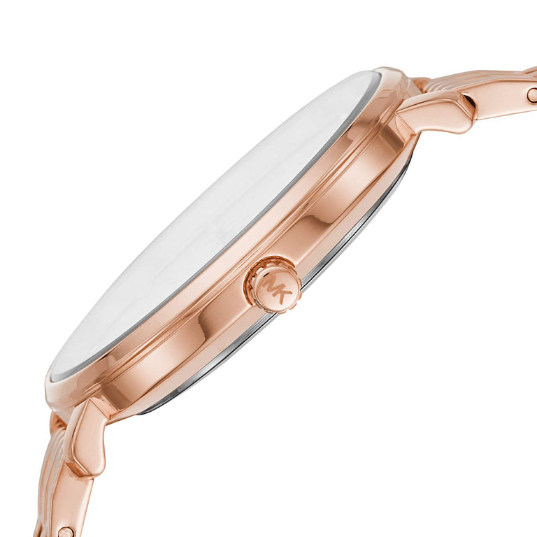 Michael Kors MK3897 Pyper Crystal Rose Dial Women's Watch