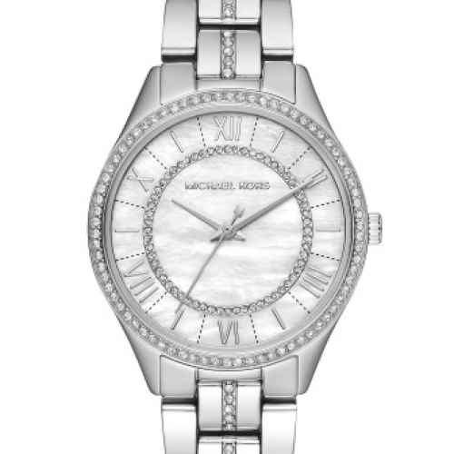 Michael Kors MK3900 Lauryn Crystal Mother of Pearl Dial Women's Watch