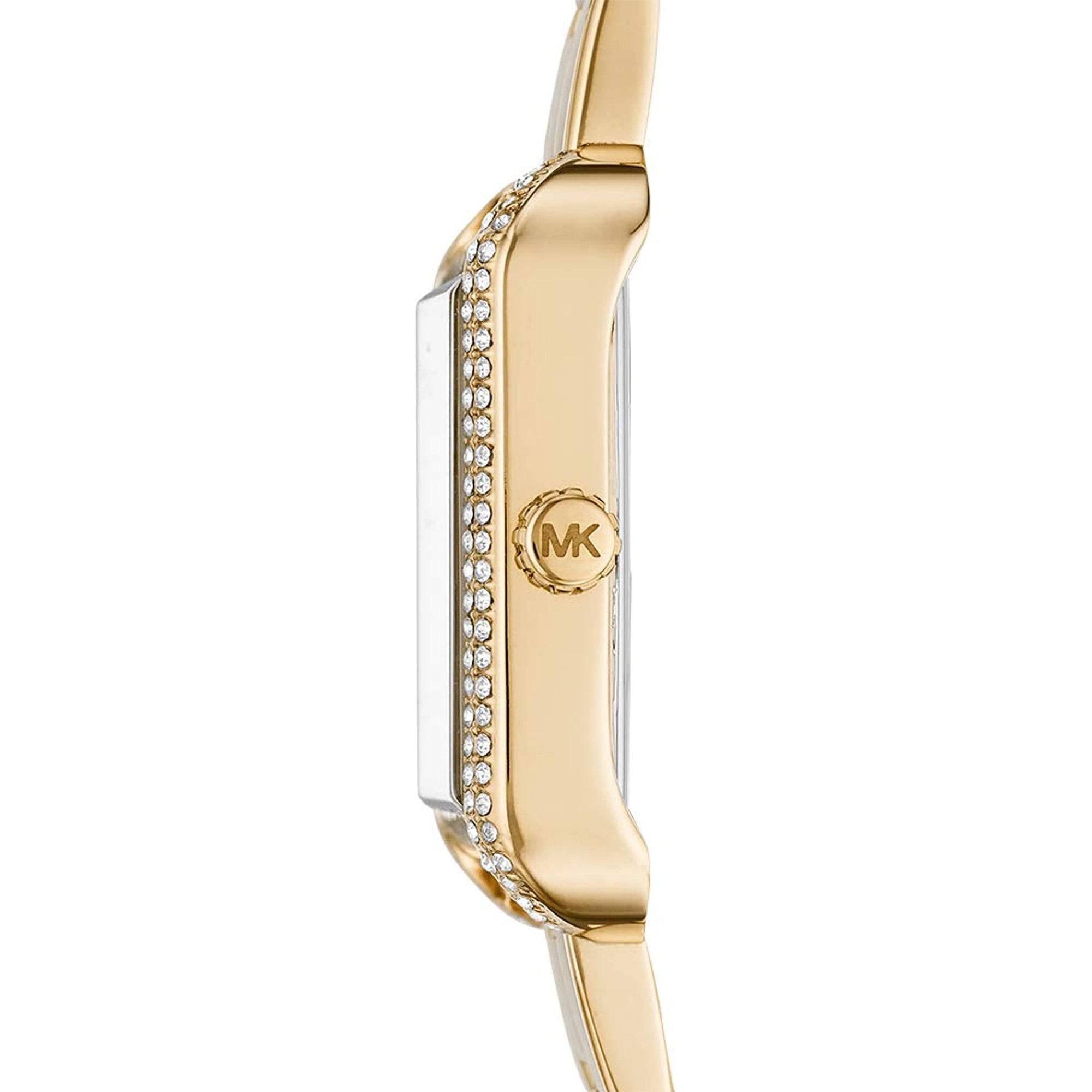 Michael Kors MK3949 Lake Square Glitz Gold Tone Women's Watch