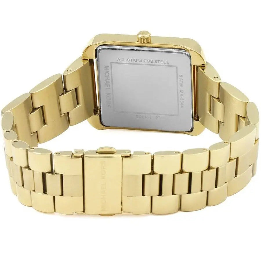 Michael Kors MK3949 Lake Square Glitz Gold Tone Women's Watch