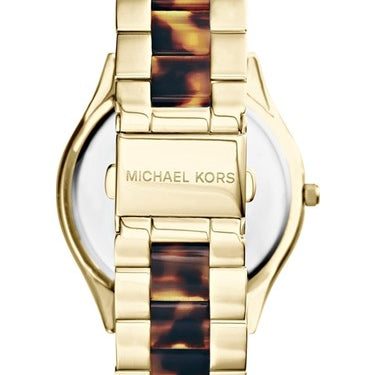 Michael Kors MK4284 Slim Runway Tortoise-shell Dial Women's Watch
