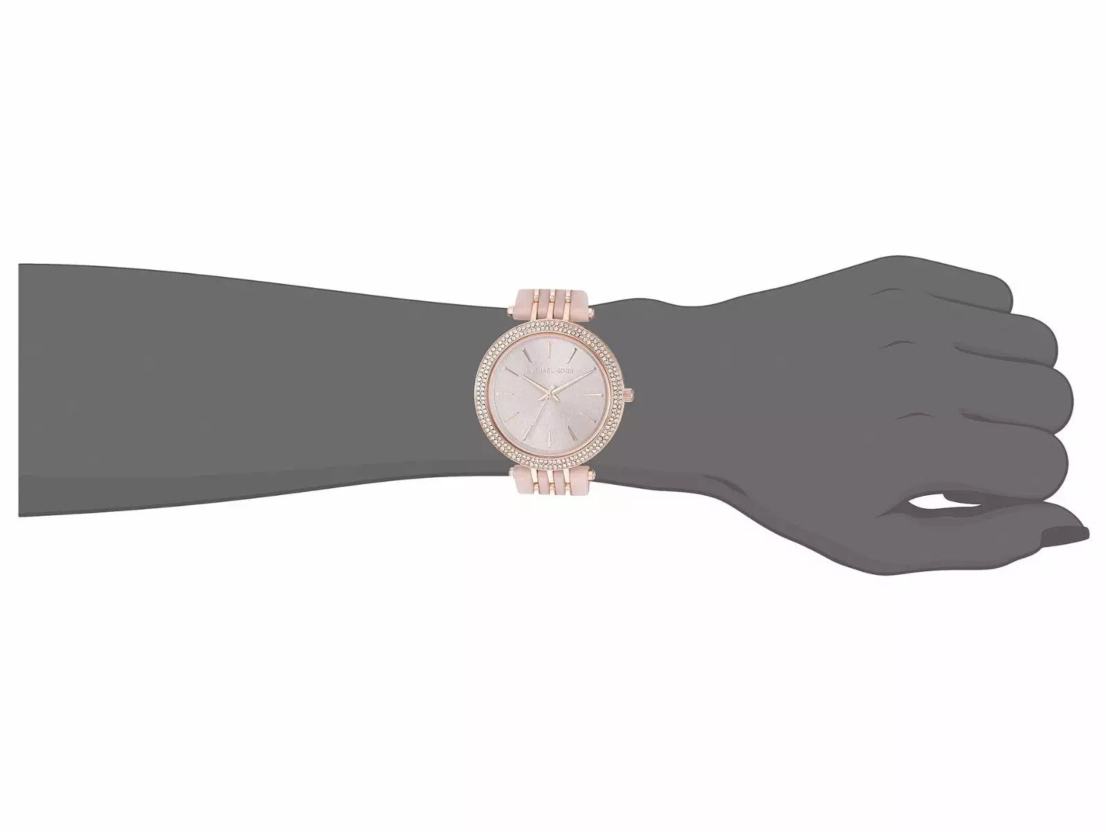 Michael Kors MK4327 Darci Rose Gold Dial Women's Watch