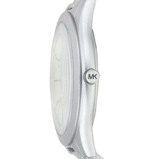 Michael Kors' MK4502 Slim Runway Silver-Tone Stainless Steel Women's Watch