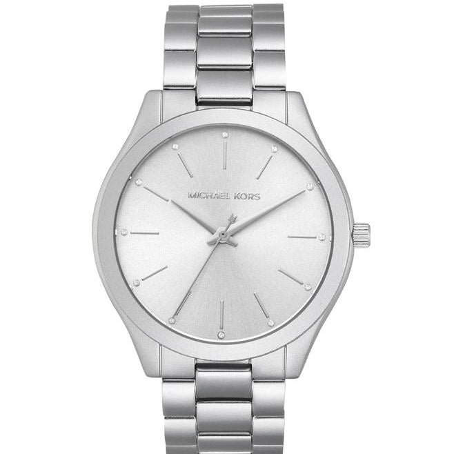 Michael Kors' MK4502 Slim Runway Silver-Tone Stainless Steel Women's Watch