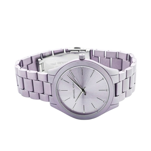 Michael Kors MK4540 Slim Runway Three-Hand Stainless Steel Quartz Women's Watch