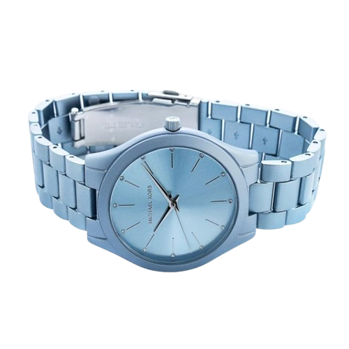 Michael Kors MK4548 Slim Runway Blue Women's Watch