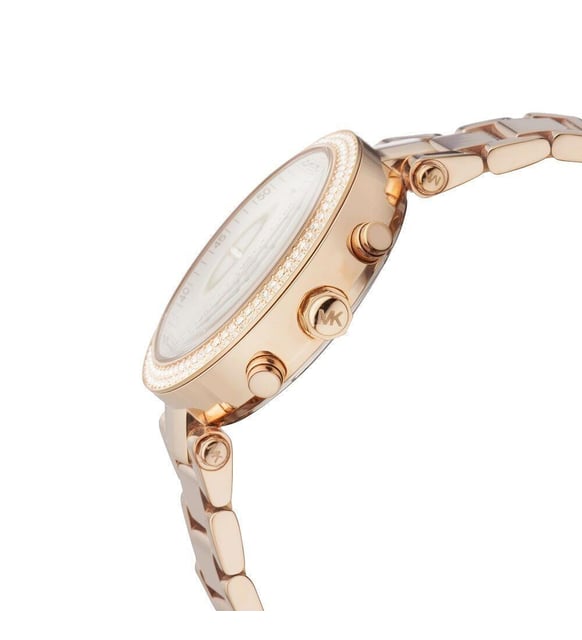 Michael Kors MK5491 Parker Chronograph Rose Gold-tone Women's Watch
