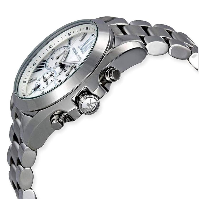 Michael Kors MK5535 Bradshaw Chronograph Silver-tone Women's Watch