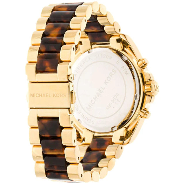 Michael Kors MK5696 Bradshaw Chronograph Tortoiseshell Women's Watch