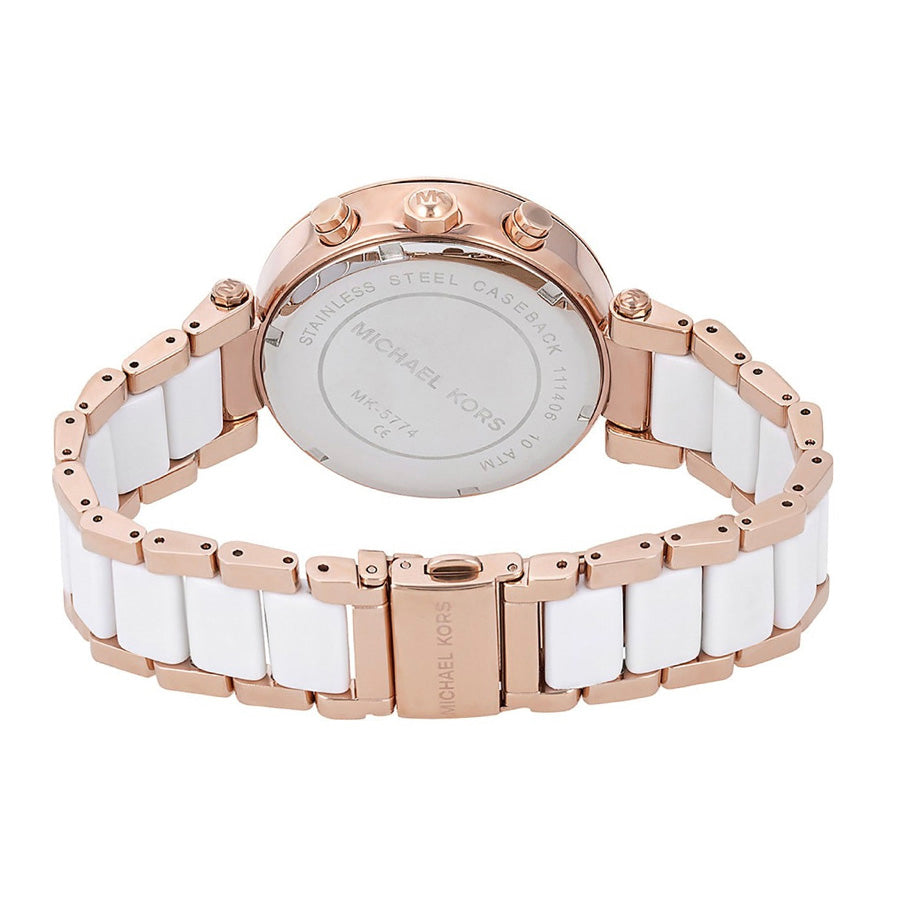Michael Kors MK5774 Parker Chronograph White Women's Watch