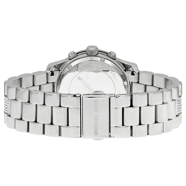 Michael Kors MK5825 Runway Glitz Stainless Steel Chronograph Women's Watch