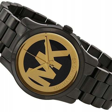 Michael Kors MK6057 Black Ion-Plated Stainless Steel Women's Watch