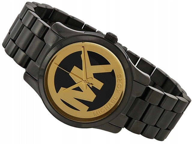 Michael Kors MK6057 Black Ion-Plated Stainless Steel Women's Watch