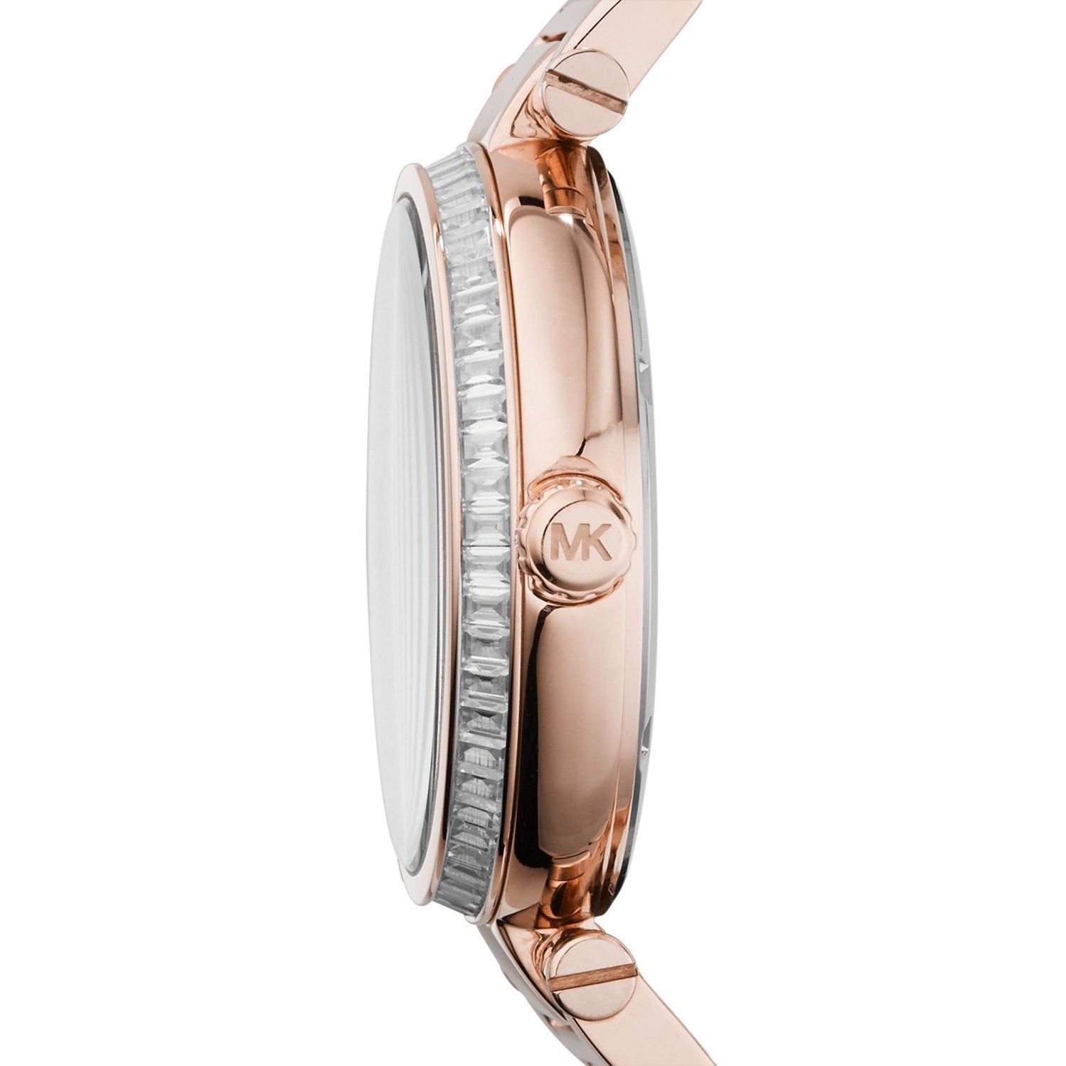 Michael Kors MK6086 Skylar Red Dial Rose Gold Steel Women's Watch