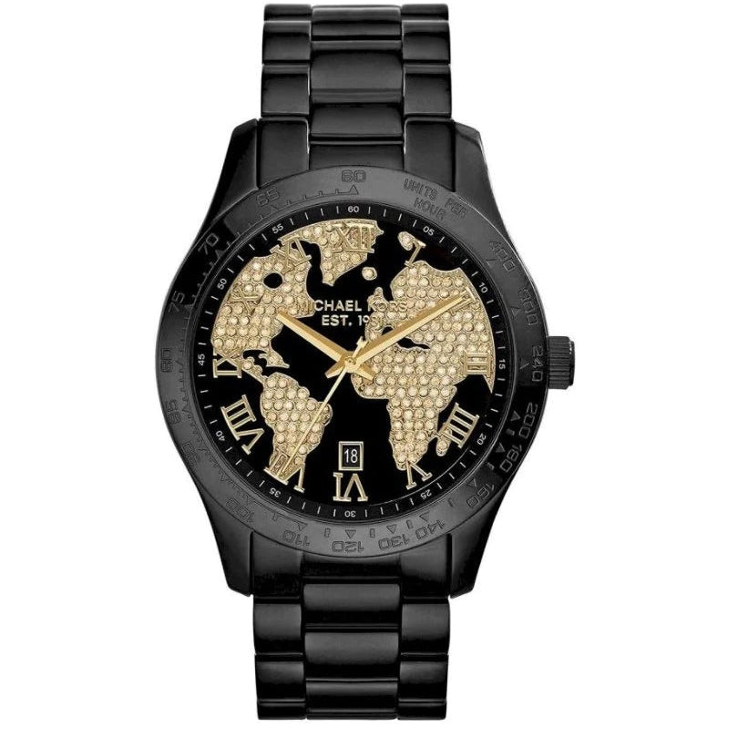 Michael Kors MK6091 Layton Black Ion-plated Women's Watch