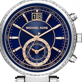 Michael Kors MK6224 Sawyer Blue Dial Stainless Steel Women's Watch