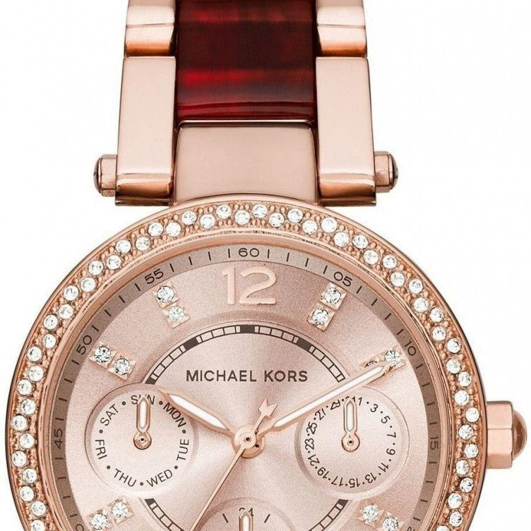 Michael Kors MK6239 Mini Parker Rose Dial Women's Watch